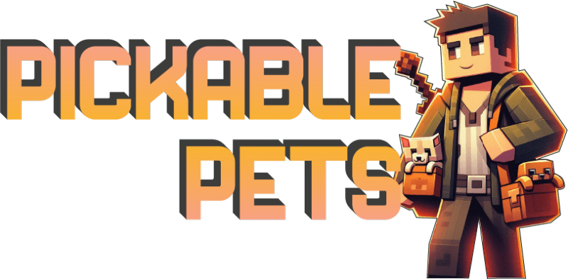 Pickable Pets -   [1.21.4] [1.20.6] [1.19.4] [1.18.2] [1.16.5]