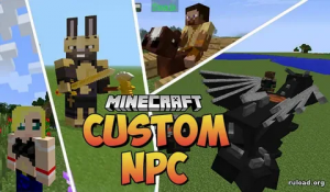  ( 300+)   Custom npc [1.16.5-1.12.2]