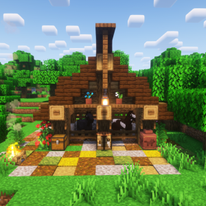 Small horse stable -  [1.21.8] [1.21.4] [1.20.6] [1.19.4]