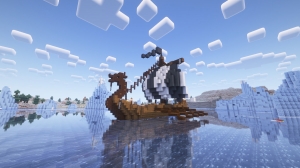 Illager Viking Longship -  - [1.21.4] [1.21.1] [1.20.1]