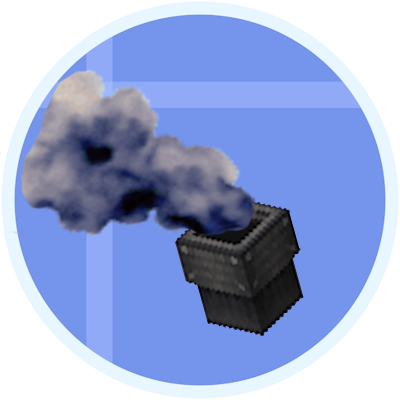 Create: Chimneys - дым из трубы паровоза [1.21.1] [1.20.1]