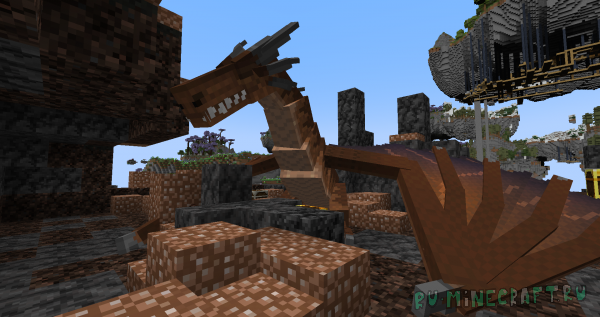 Sky Lands:Create vs Dragons -  , Create [1.20.1][forge][]