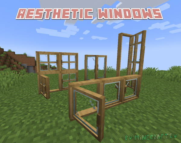 Aesthetic Windows -   [1.21.1] [1.20.1] [1.19.4] [1.19.2] [1.18.2]