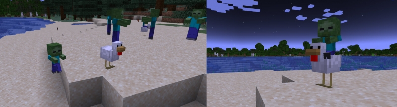 Chicken Jockey - -   [1.21.5] [1.21.4] [1.21.1] [1.20.1]