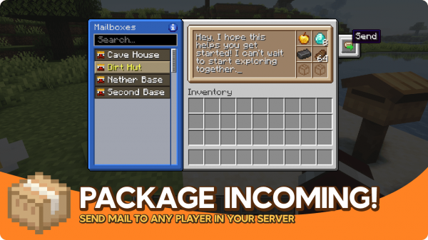 Mighty Mail -   Minecraft [1.21.5] [1.20.4] [1.19.4]