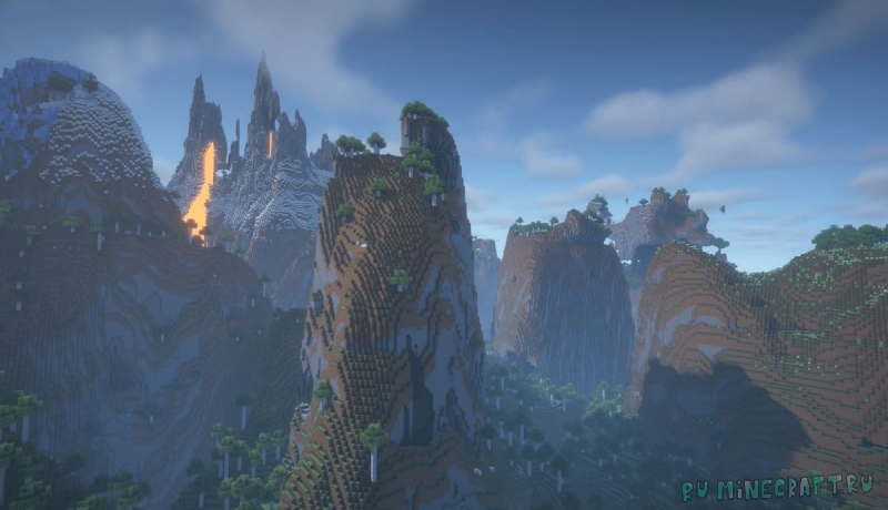 Fantastic Worlds (WorldGeneration) -   [1.21.5] [1.21.4] [1.21.1]