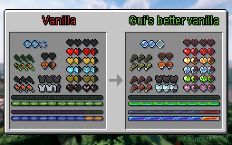 Gui's Better Vanilla -    [1.21.5] [1.20.6] [1.8.9] [16x]