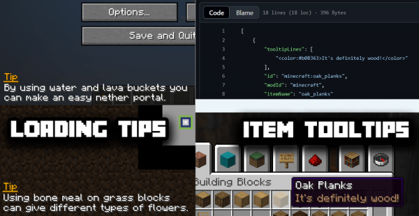 Immersive Tips -    [1.21.1] [1.20.1]