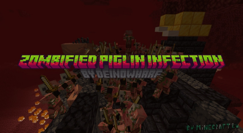 Zombified Piglin Infection -   [1.21.1] [1.20.1]