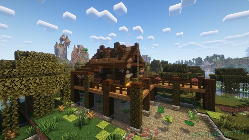 Old fisherman swamp house -    [1.21.4] [1.21.1] [1.20.1] [1.19.2]