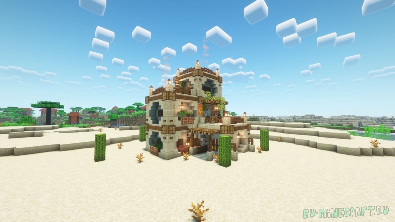 Desert Survival House -     [1.21.4] [1.21.1] [1.20.1] [1.19.2]