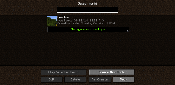 Backup Manager -    [1.21.5] [1.20.4] [1.19.2] [1.18.2]