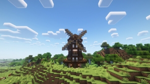 Villagers Windmill -    [1.21.4] [1.21.1] [1.20.1] [1.19.2]