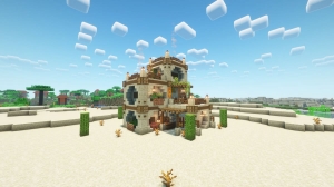 Desert Survival House -     [1.21.8] [1.21.4] [1.21.1] [1.20.1] [1.19.2]