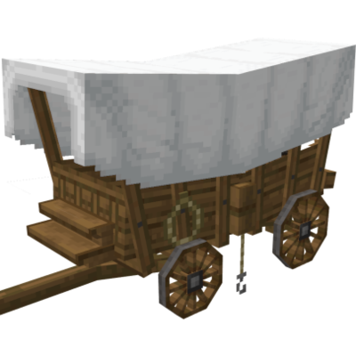 Trotting Wagons - конные повозки [1.20.1]