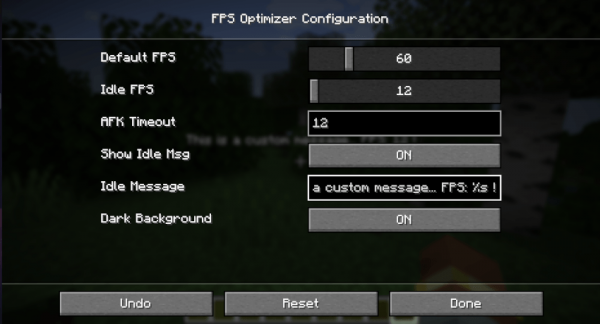 FPS Optimizer -      [1.21.1] [1.20.6] [1.12.2]