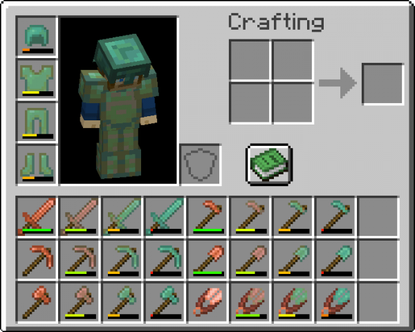 Copper Equipment -     [1.21.8] [1.20.6] [1.19.4] [1.18.2]