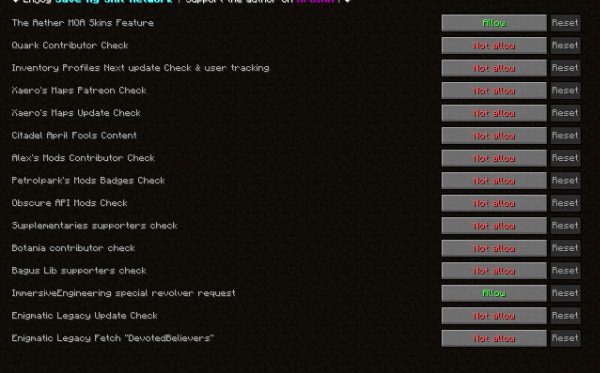 Save My Shaky Network -      [1.21.8] [1.21.1 [1.20.1] [1.19.2] [1.18.2]