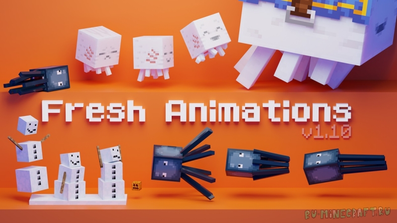 Fresh Animations -      [1.21.8] [1.16.5] [1.12.2]