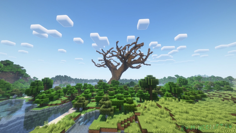 Giant Dead Oak Tree -    [1.21.4] [1.21.1] [1.20.1] [1.19.2]