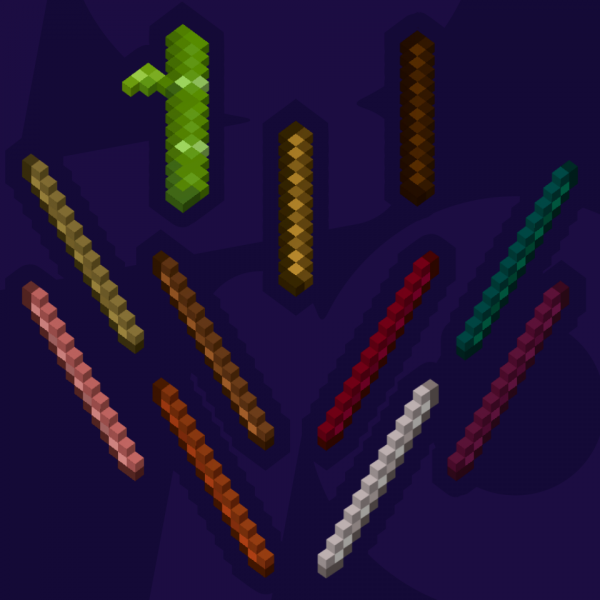 More Stick Variants [1.21.8] [1.21.5] [1.20.6]