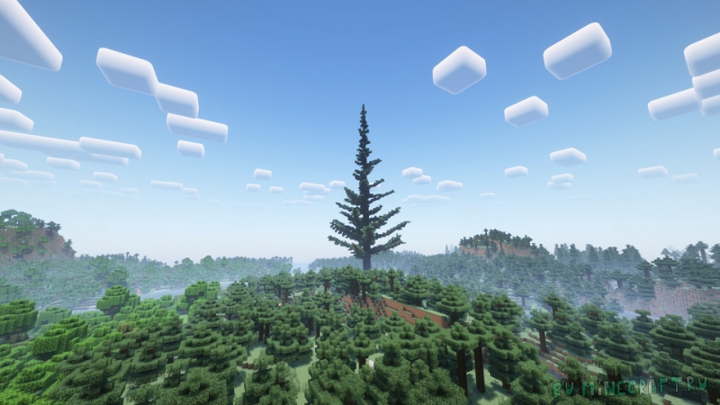 Giant Pine Tree -   [1.21.8] [1.21.4] [1.21.1] [1.20.1] [1.19.2]