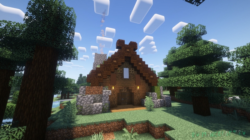 Small Viking Villager House -    [1.21.8] [1.21.4] [1.20.1]