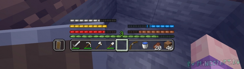 XP-like HUD -       [1.21.8] [1.20.6] [1.19.4] [1.16.5] [1.12.2] [16x]
