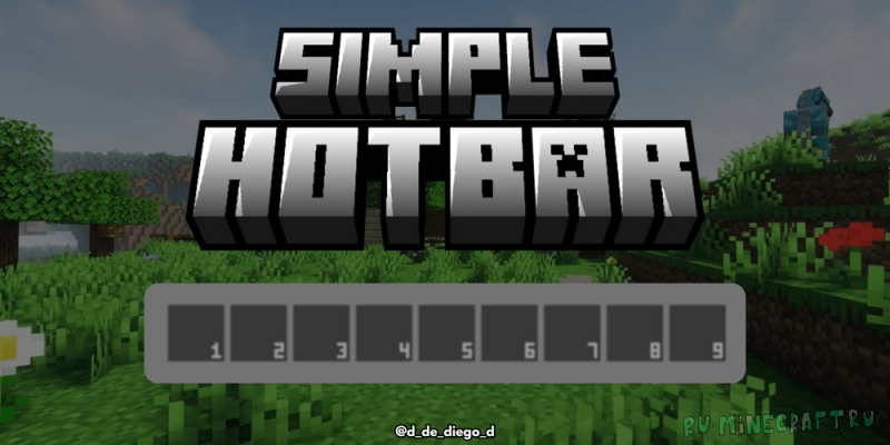 Simple Hotbar Plus -     [1.21.8] [1.20.6] [1.19.4] [1.16.5] [16x]
