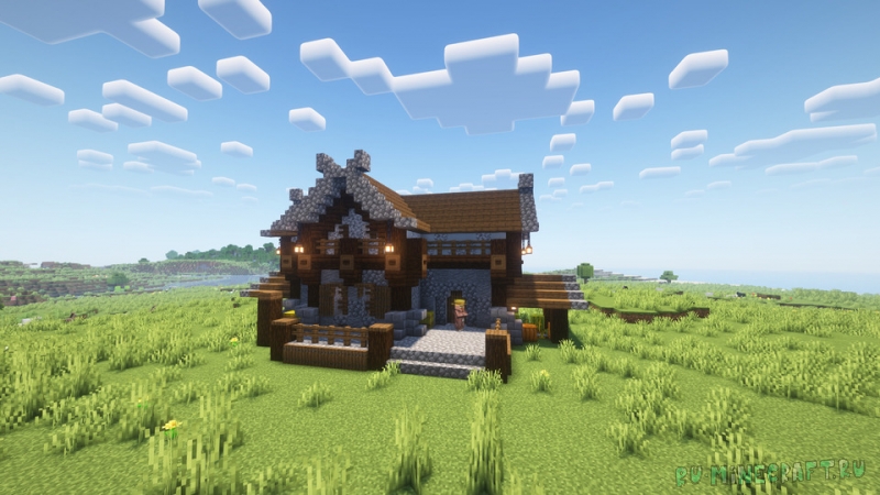 Villager Farmer House -  - [1.21.8] [1.21.1] [1.20.1] [1.19.2] [1.16.5]