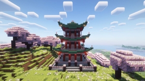 Villager Pagoda House -    [1.21.8] [1.21.4] [1.21.1] [1.20.1]