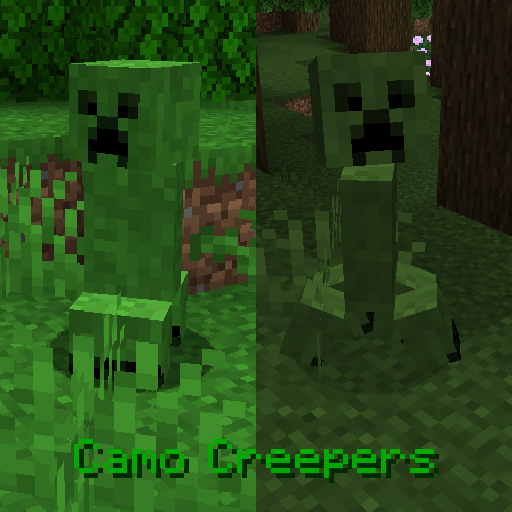 Camo Creepers -   [1.21.8] [1.21.5] [1.20.6] [1.19.4] [1.18.2] [1.16.5] [1.12.2]