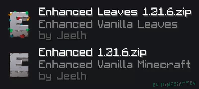Enhanced Leaves -    [1.21.10] [1.21.9] [16x]