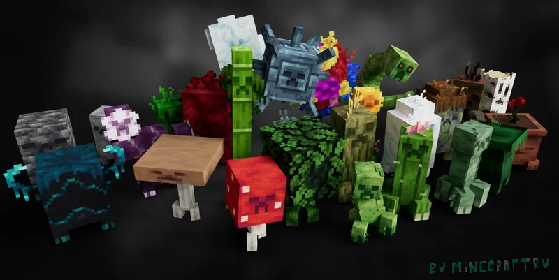 Creepers Refreshed -   [1.21.10] [1.21.8] [1.21.1] [1.20.6] [1.19.4] [16x]
