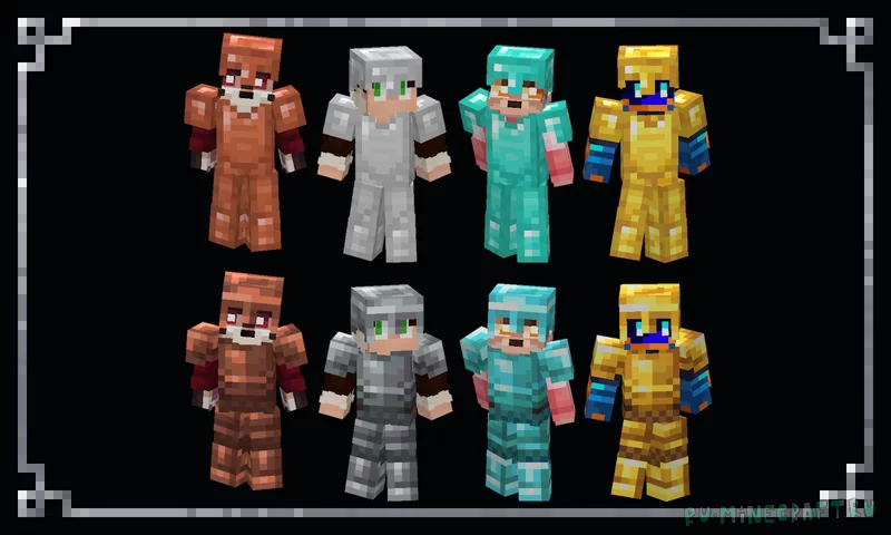 Armor Reimagined -   [1.21.10] [1.20.6] [1.19.4] [1.18.2] [16x]