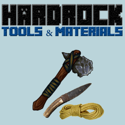 Stone Crude Age - (HardRock Tools & Materials) -     [1.21.1] [1.20.1] [1.19.2] [1.18.2]