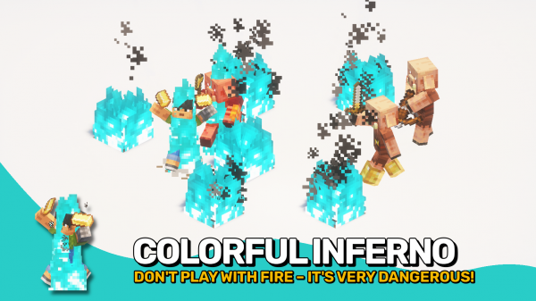 Dyed Flames -     [1.21.10] [1.21.5] [1.21.1]