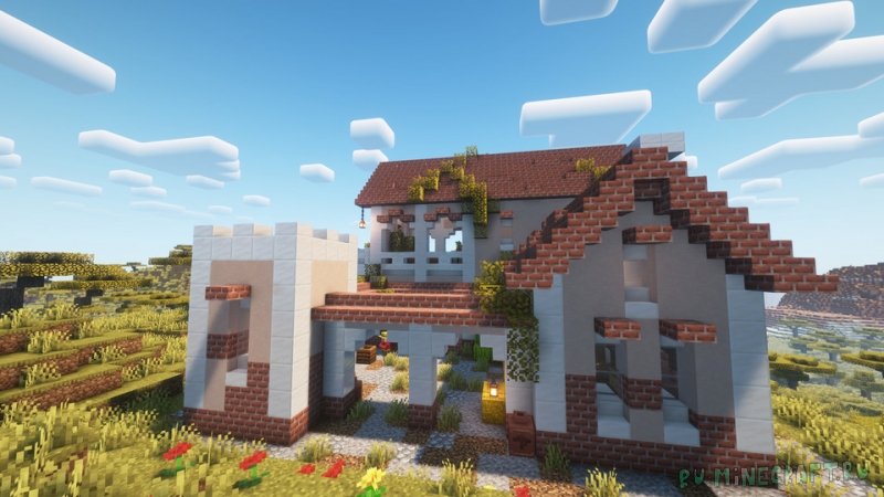 Villager Country House -    [1.21.8] [1.21.4] [1.21.1] [1.20.1] [1.16.5]