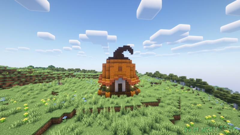Pumpkin Survival House -  - [1.21.8] [1.21.4] [1.21.1] [1.20.1] [1.16.5]