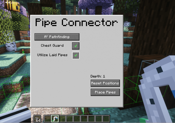 Pipe Connector -    [1.21.1] [1.20.1] [1.19.2]