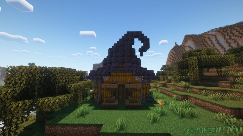 Pumpkin Witch House -    [1.21.8] [1.21.4] [1.21.1] [1.20.1]