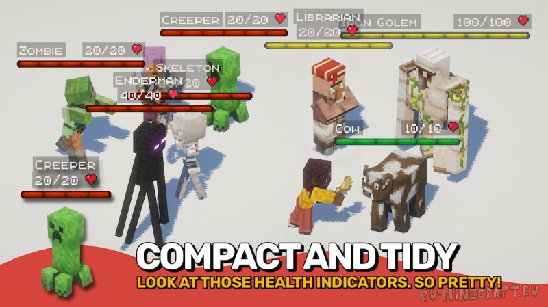 Health Bars -   [1.21.10] [1.21.8] [1.21.5] [1.21.4] [1.21.1]