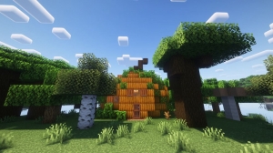 Villager Pumpkin House - ��������� ��� ������� [1.21.8] [1.21.4] [1.21.1] [1.20.1]