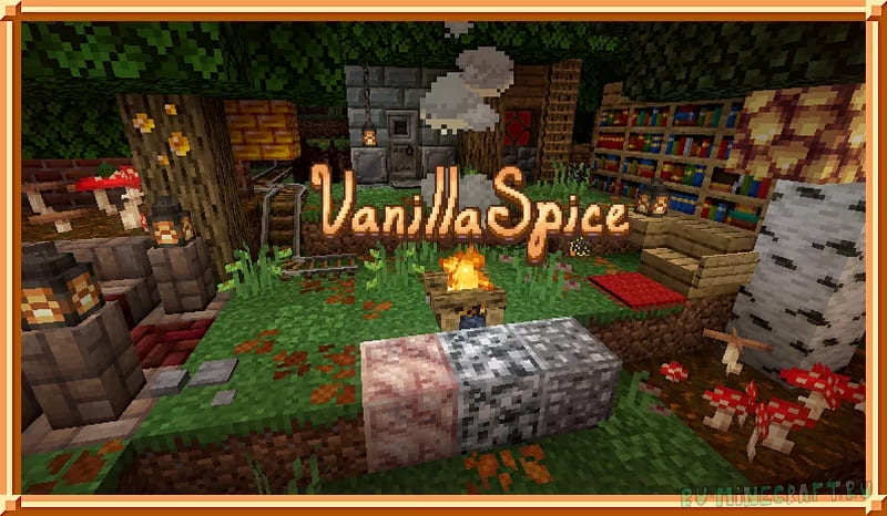 Vanilla Spice -     [1.21.10] [1.20.6] [1.19.4] [1.16.5] [16x]