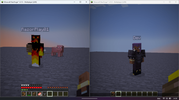 I See My Armored Hand -      [1.21.10] [1.21.5] [1.20.1] [1.19.4]