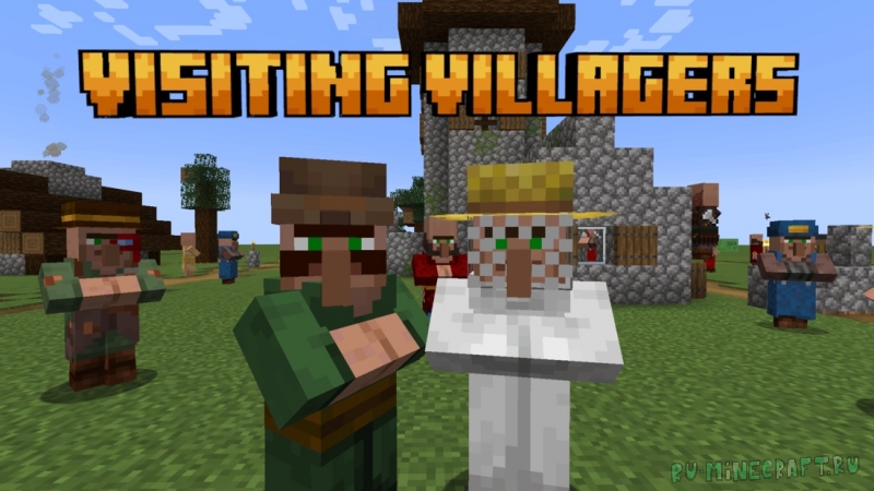 Visiting Villagers -   [1.21.1] [1.20.1]