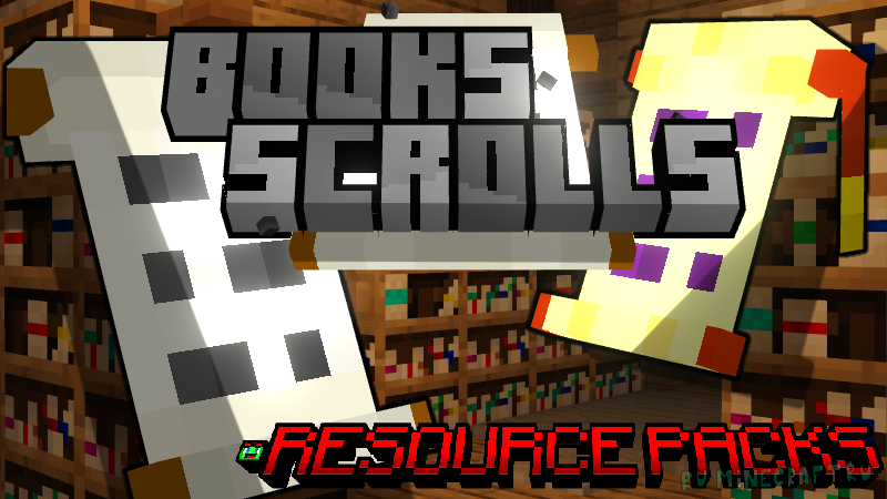 books scrolls - ����� ������ ������ [1.21.11] [1.20.6] [1.14][16-32px]
