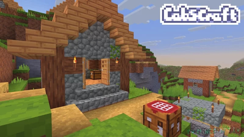 Cabscraft - �������� ������� ���������� �������� [1.21.11] [1.21.8] [1.21.1] [16x]
