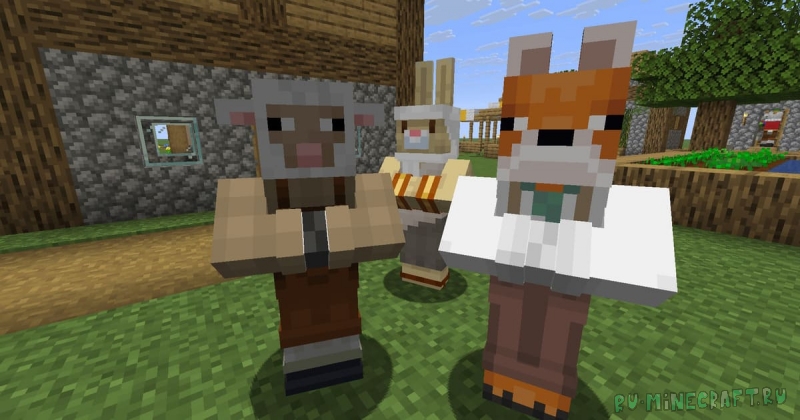 Dadget's Animal Villagers -     [1.21.10] [1.20.6] [1.20.1] [16x]