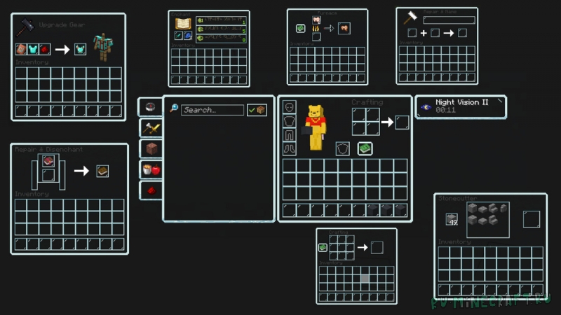 GlassyUI -   [1.21.11] [1.21.10] [1.21.8] [16x]